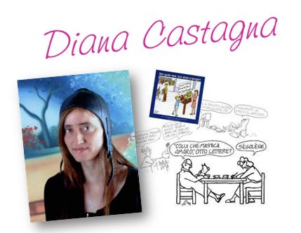 Diana Castagna was born in Los Angeles